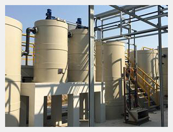 Iron and steel emulsified oily wastewater solution