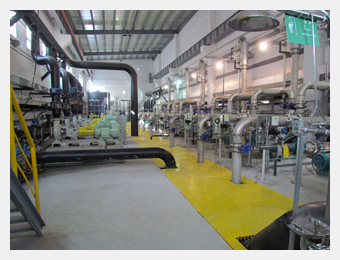 Shanghai petrochemical wastewater advanced treatment and reuse device (MBR system)